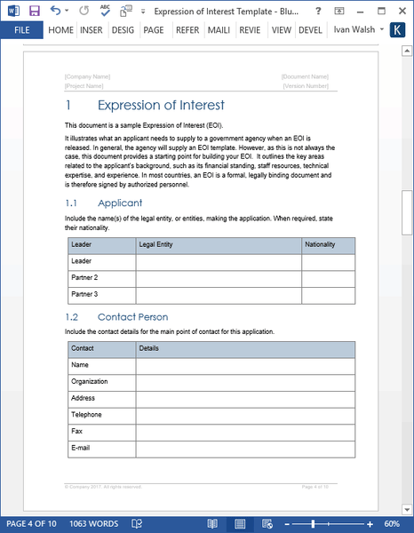 How to Write an Expression of Interest (with Samples)