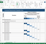 Functional Requirements Templates (MS Office)