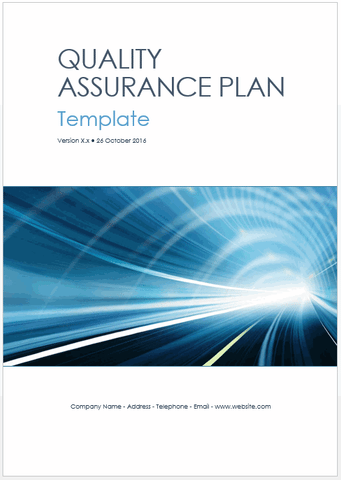 Quality Assurance Plan Templates (MS Office)