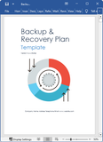 Backup and Recovery Plan Template (MS Word + Excel)