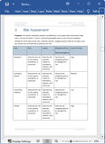 Backup and Recovery Plan Template (MS Word + Excel)