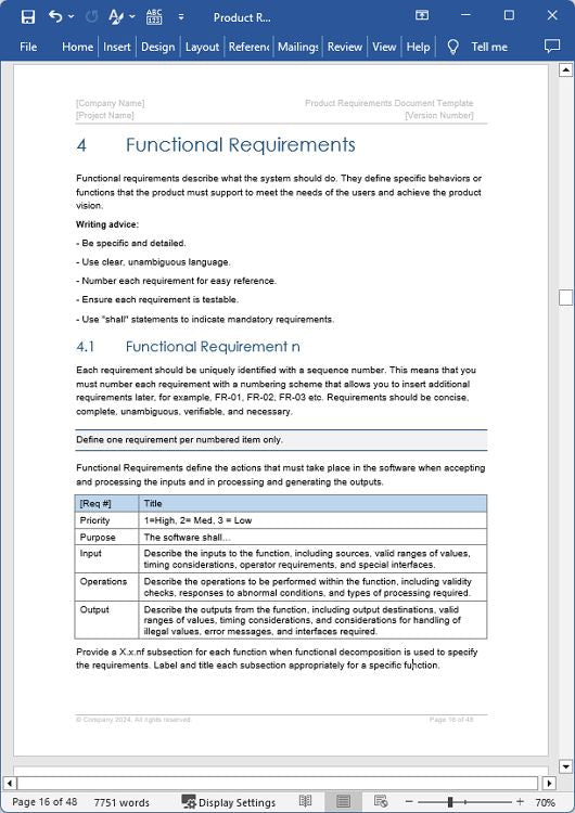 Product Requirements Document (PRD) Template Klariti Template Shop Product Requirements Document (PRD) Template Klariti Template Shop