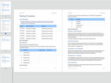 Acceptance Test Plan Template (Apple Pages)