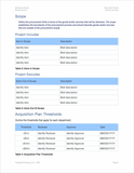 Acquisition Plan template (Apple Pages and Numbers) 