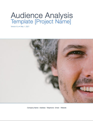 Audience Analysis Templates (Apple Pages and Numbers)