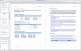 Availability Plan Template (Apple iWork Pages)