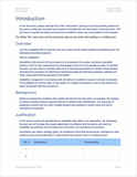 Availability Plan Template (Apple iWork Pages)