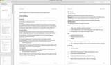 Availability Plan Template (Apple iWork Pages)