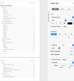 Availability Plan Template (Apple iWork Pages)