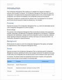 Configuration Management Plan Templates (Apple)