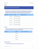 Disaster Recovery Templates (Apple)