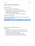 Feasibility Study Template (Apple)