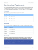 Functional Requirements Templates (Apple)