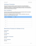 Maintenance Plan Templates (Apple)