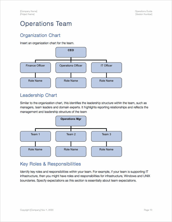 Operations Guide Template (Apple) – Klariti Template Shop