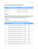 Business Process Design (Apple iWork Pages & Numbers)