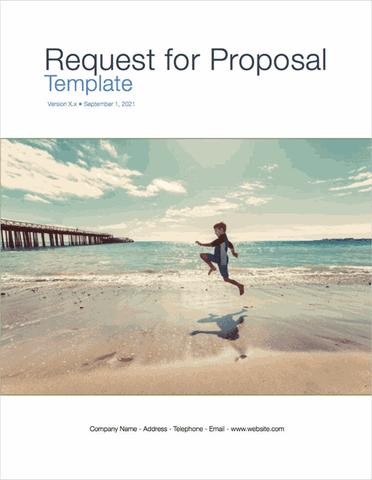 Request For Proposal Templates (Apple iWorks)