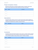 Scope of Work Template (Apple Numbers and Pages)