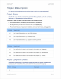 Scope of Work Template (Apple Numbers and Pages)