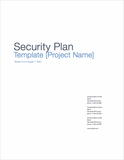 Security Plan Templates (Apple)