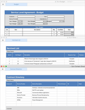 Service Level Agreement Templates (Apple Pages & Numbers)