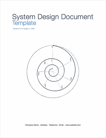 System Design Document Templates (Apple)