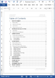 Business Case Template (MS Office)