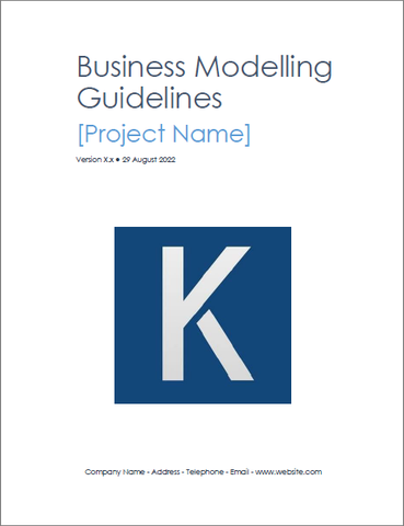 Business Modelling Guidelines Template