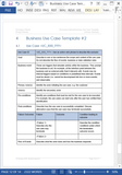 Business Use Case Template (MS Office)