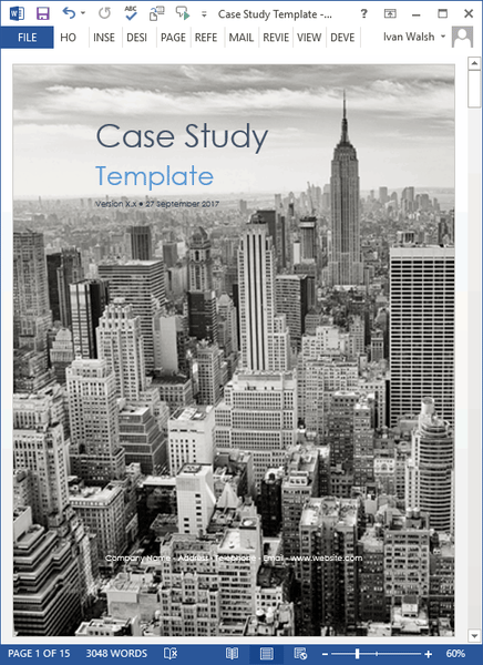 Case Study Templates – City theme – Klariti Template Shop