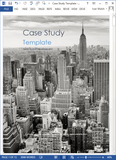 Case Study Templates (MS Office)