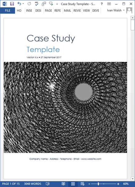 Case Study Templates – Construction theme – Klariti Template Shop