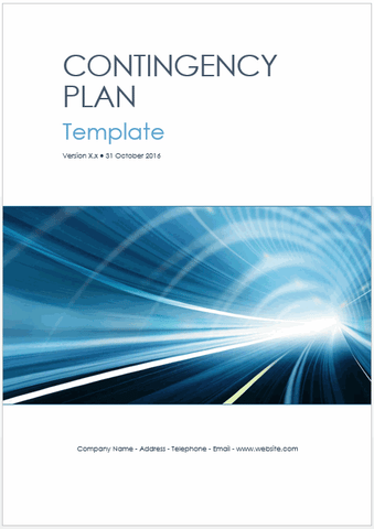 Contingency Plan Templates (MS Office)