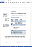 Datasheet Template (MS Office)