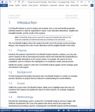 Design Document Template (MS Office)