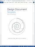 Design Document Template (MS Office)