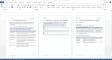 Disposition Plan template (MS Office)