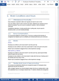 Employee Handbook Template (MS Word)