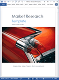 Market Research Templates (MS Office)