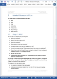Market Research Templates (MS Office)