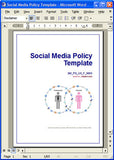 Social Media Policy Templates