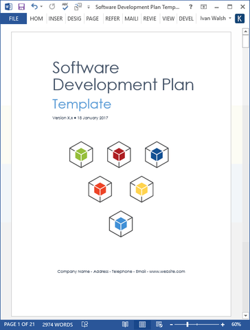 Software Development Plan template