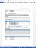 Software Requirements Specifications Templates (MS Word + Excel)