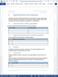 Software Requirements Specifications Templates (MS Word + Excel)