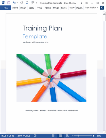 Training Plan templates