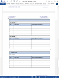 Use Case Templates (Word+Visio)