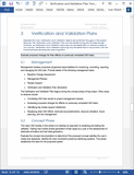 Verification & Validation Plan Template